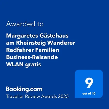 Margaretes Gaestehaus Am Rheinsteig
